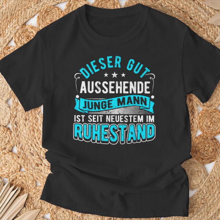 Retirement With Retirement Entry Man Pensionary & Pensionary T-Shirt Geschenke für alte Männer