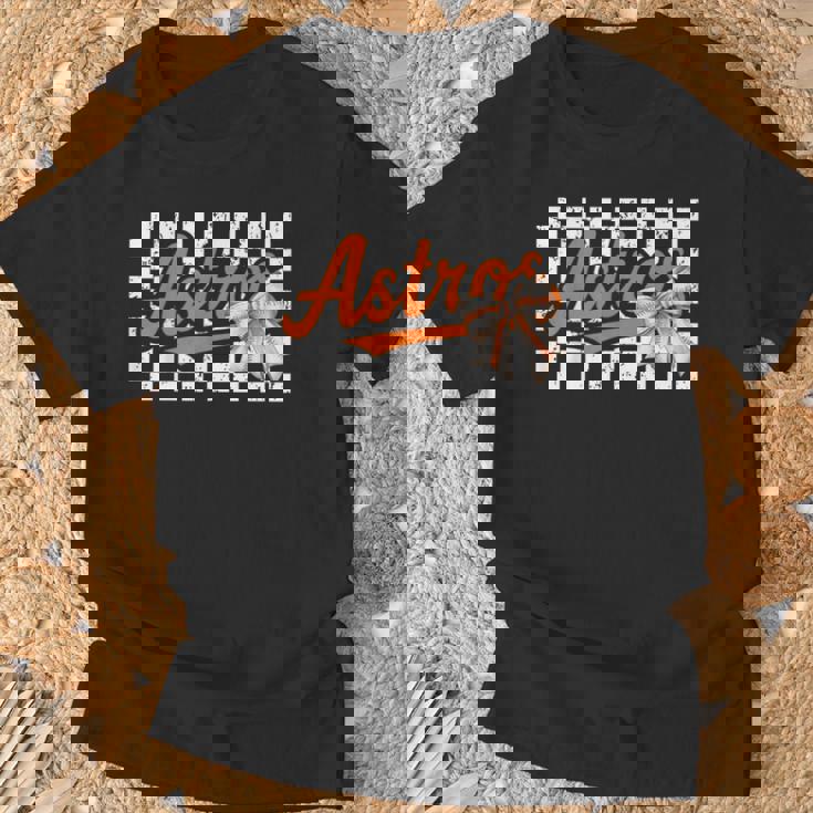 Retro Houston Last Name Pride Personalized Outfits T-Shirt Gifts for Old Men