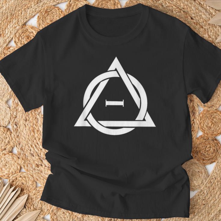 Therian Theta Delta Wolf Dog T-Shirt Geschenke für alte Männer