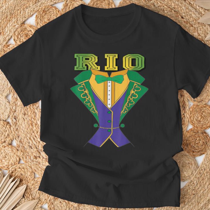 Rio Carnival Costume Brazil Rio De Janeiro Souvenir T-Shirt Geschenke für alte Männer