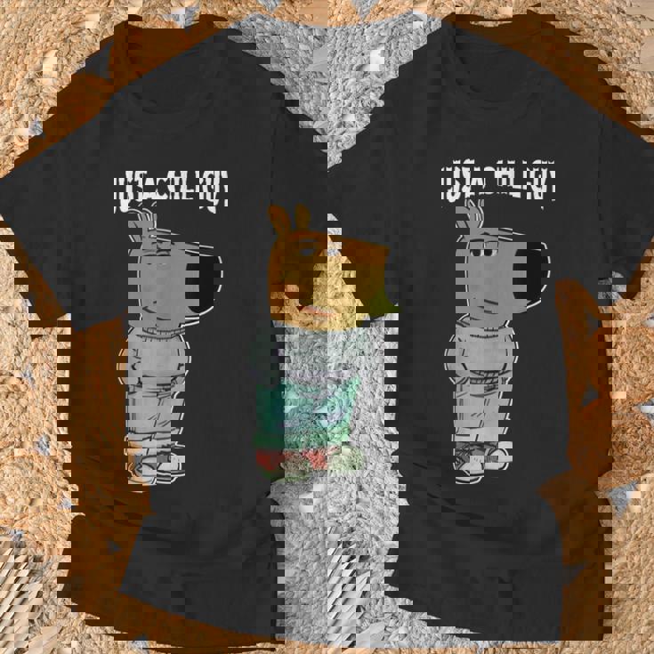 S Para Perros Chill Guy Cool Chill Guy Meme Camiseta unisex Regalos para ancianos