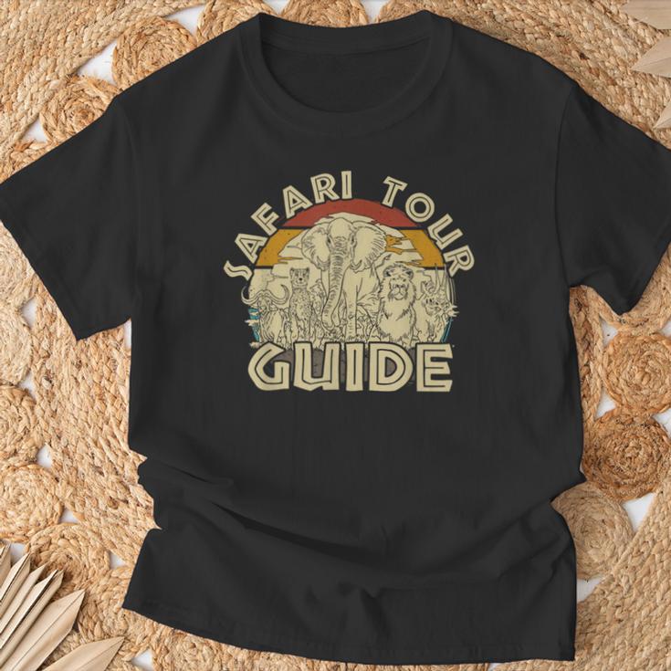 Safari Tour Guide Costume Safari Tourists Safari Holiday T-Shirt Geschenke für alte Männer