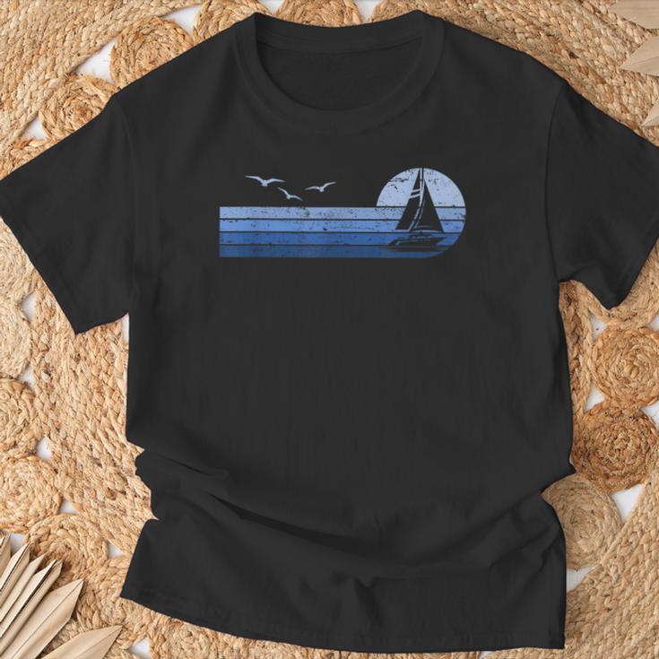 Sailing Skipper Sailing Boat Captain Sailing T-Shirt Geschenke für alte Männer