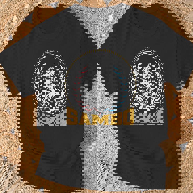 Sambo Cazas Artes Marciales Entrenador Formación Camiseta unisex Regalos para ancianos