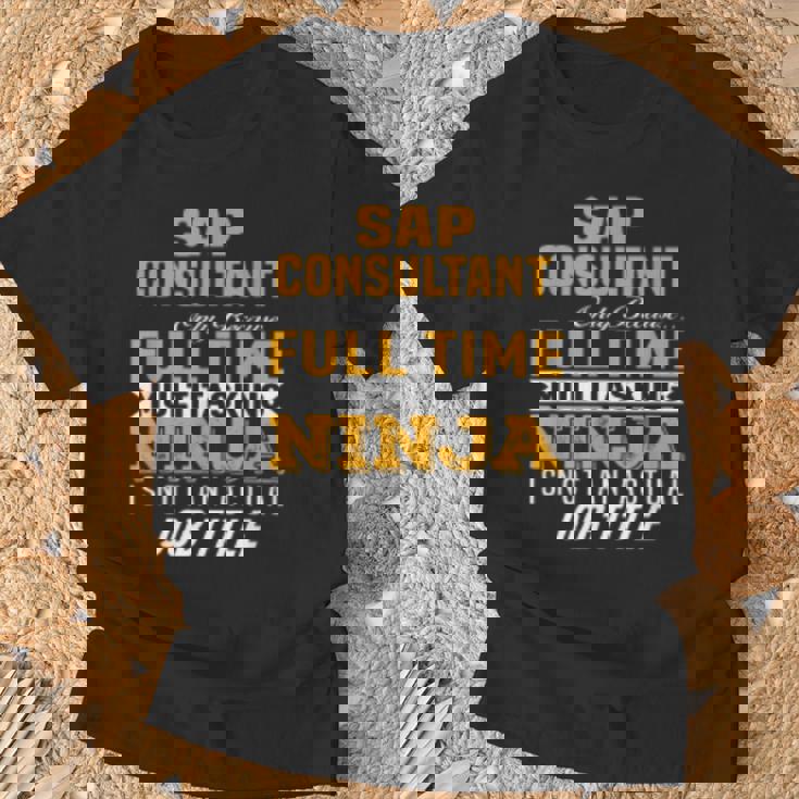 Sap Consultant Camiseta unisex Regalos para ancianos