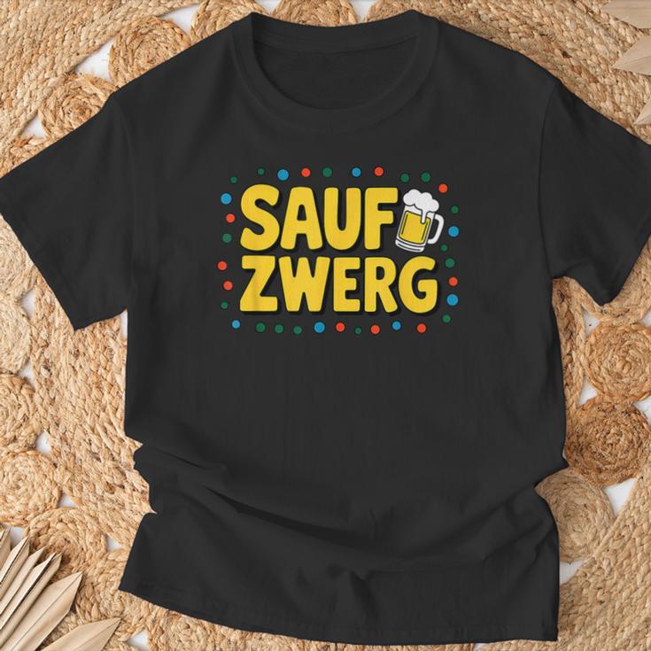 Saufzwerg Carnival T-Shirt Geschenke für alte Männer