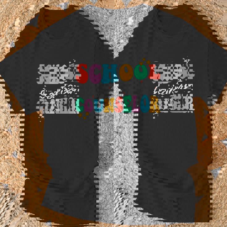 School Counselor Dream Squad Team Back To School Counseling T-Shirt Gifts for Old Men