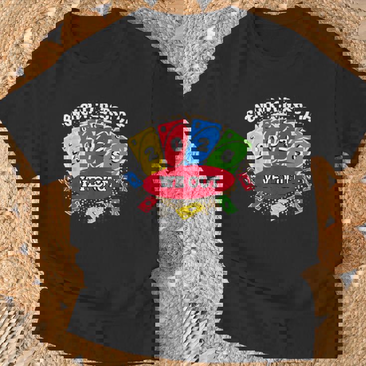 Senior-Class Of 2025 We Out-Uno Graduation T-Shirt Gifts for Old Men