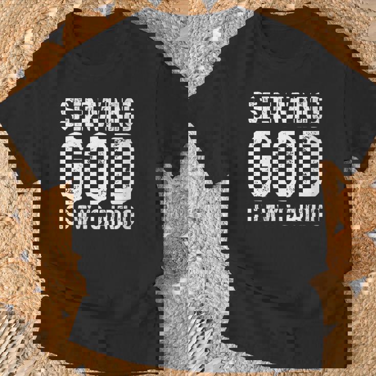 Cardio Gifts, Serving God Shirts