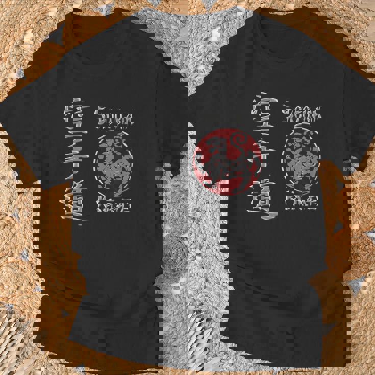 Shotokan Karate Tiger Logo Artes Marciales Camiseta unisex Regalos para ancianos