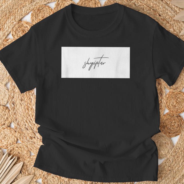 Shqiptar Albanian T-Shirt Geschenke für alte Männer