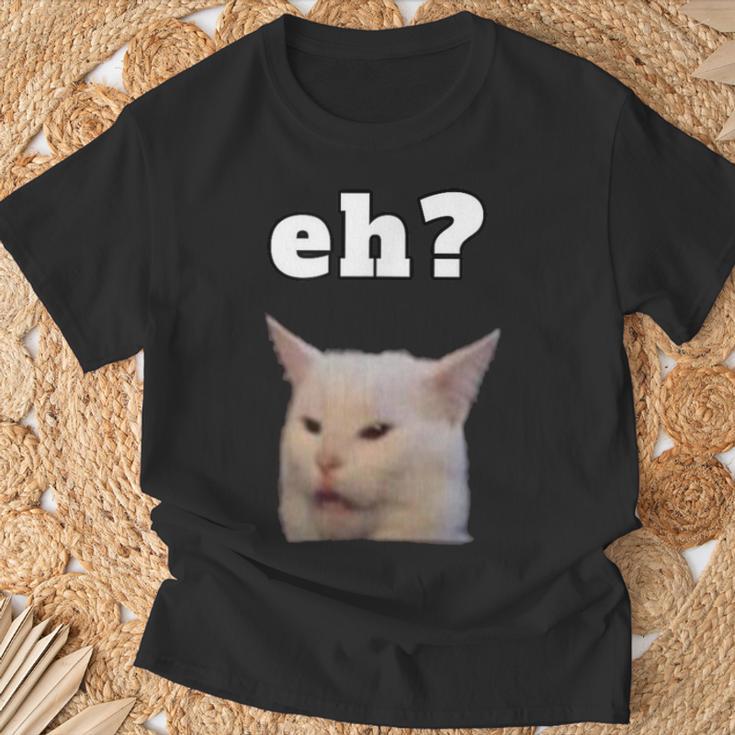 Smudge The Cat Dinner Cat Meme T-Shirt Geschenke für alte Männer