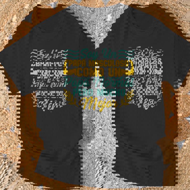 Soy Un Papa Musculoso Papi Gym Dia Del Padre Hombre Regalo Camiseta unisex Regalos para ancianos