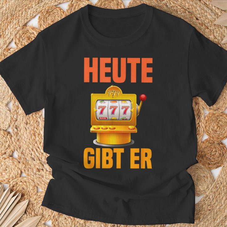 Spielothek Spielhalle Heute Gibt Er T-Shirt Geschenke für alte Männer