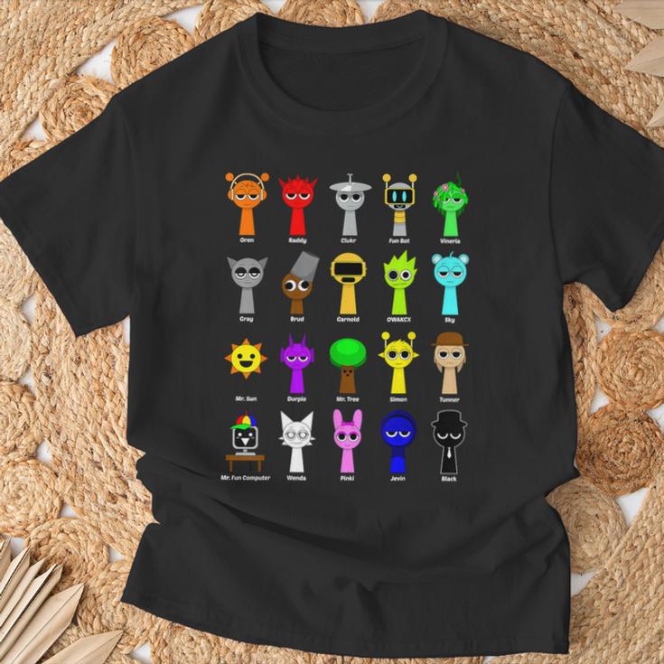 All My Sprunki Toys T-Shirt Geschenke für alte Männer