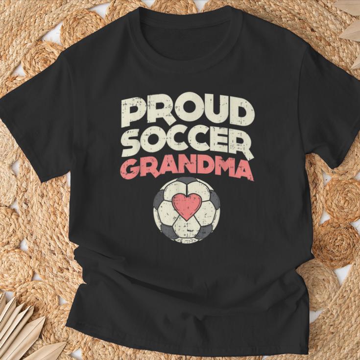 Stolze Fußball-Oma – Geschenk Für Großmutter T-Shirt Geschenke für alte Männer