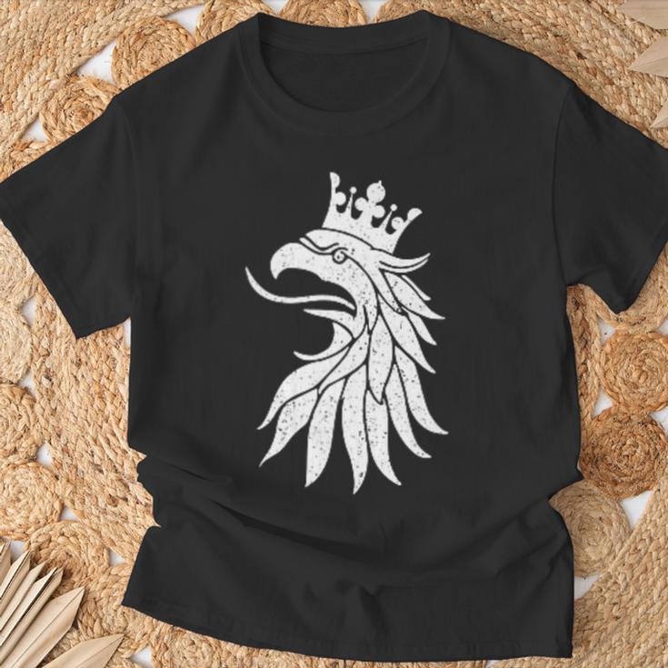 Sweden Flag Griffin Crest T-Shirt Geschenke für alte Männer