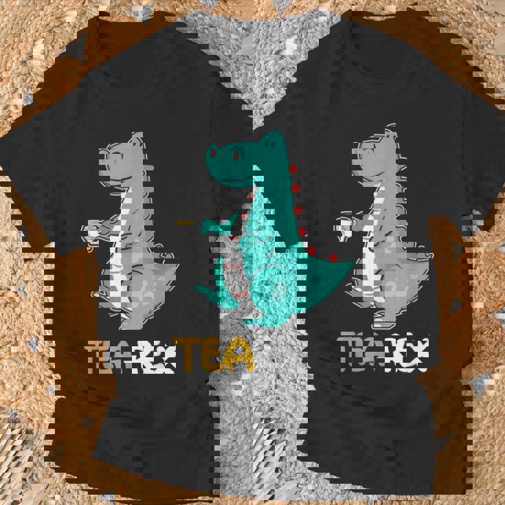 Tea Rex -Rex Dino Y Dinosaurio T-Rex Camiseta unisex Regalos para ancianos