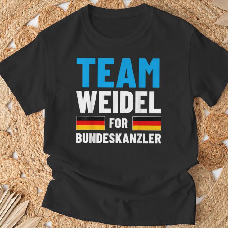 Team Alice Weidel For Bundeskanzler T-Shirt Geschenke für alte Männer