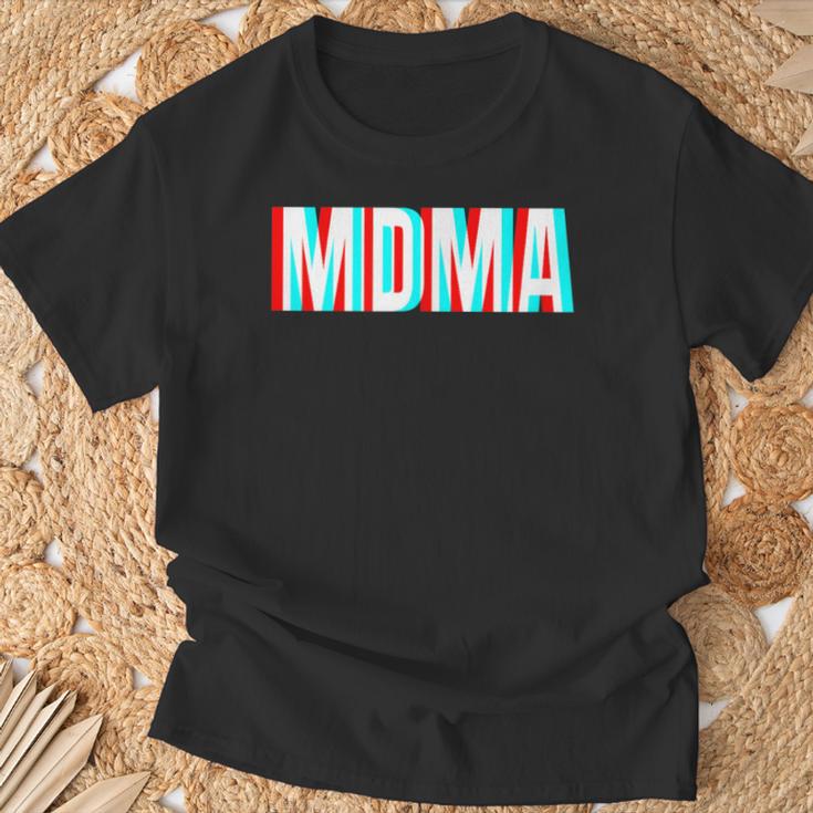 Techno Rave And Festival Celebration Mdma T-Shirt Geschenke für alte Männer