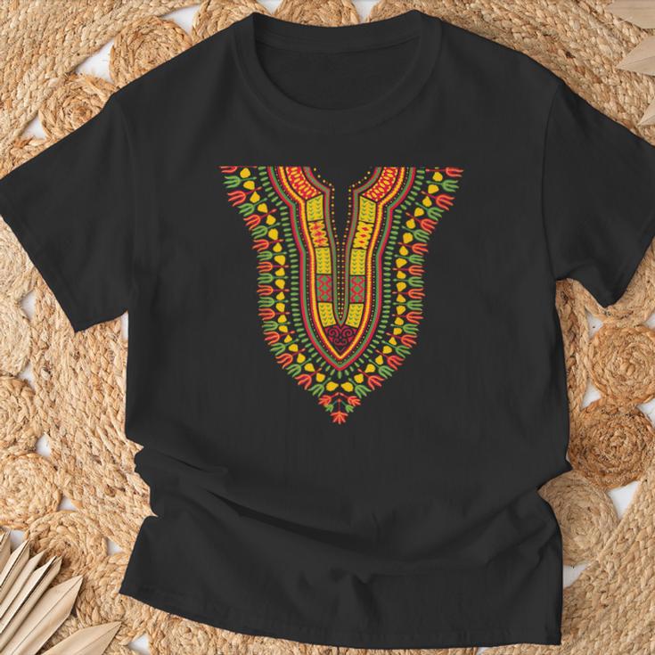 Traditional Tribal Dashiki Pride Attire Kente African Print T-Shirt ...