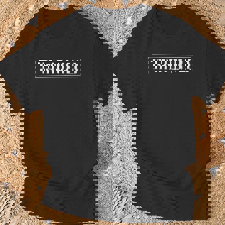 Tranquilo Playera Graphics Camiseta unisex Regalos para ancianos
