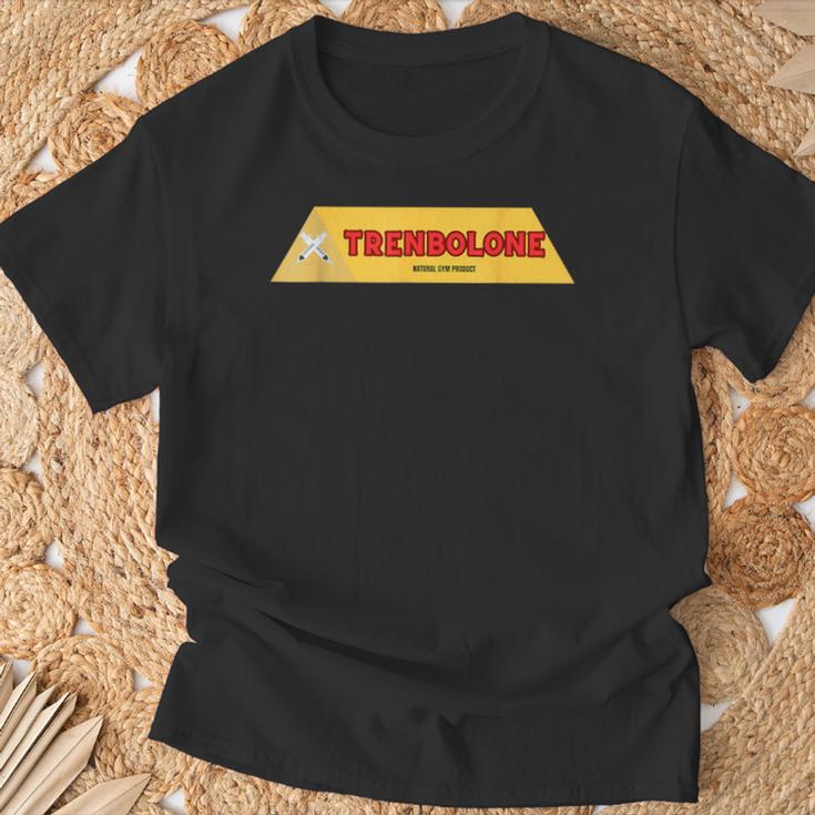 Trenbolone Bodybuilding Steroid Tren Lover Natural Bro T-Shirt Geschenke für alte Männer