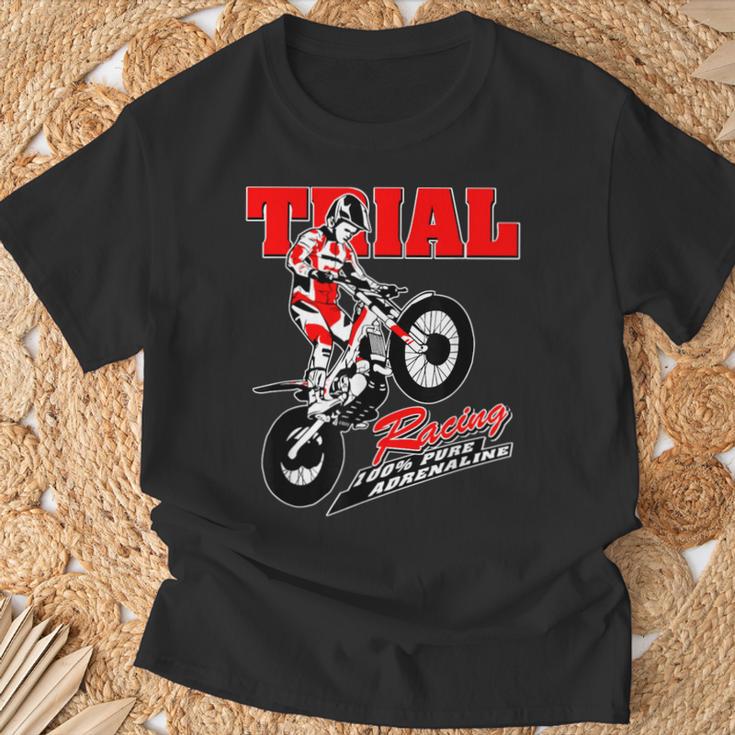 Trial Motorcycle Trial Drivers Moto Trial T-Shirt Geschenke für alte Männer