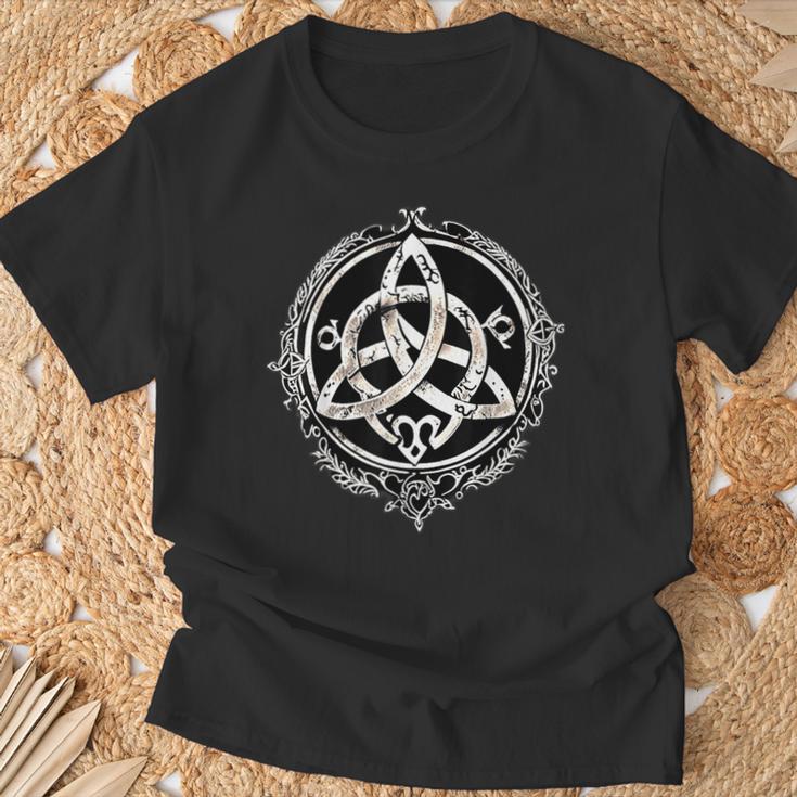 Triskele Triskel Triquetra Celtic Protective Rune T-Shirt Geschenke für alte Männer