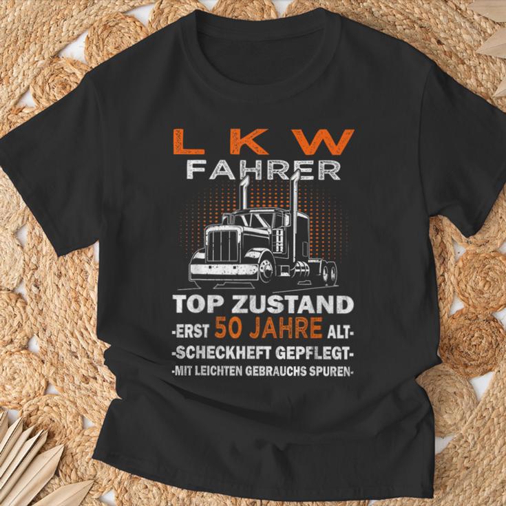 Trucker & Truck Driver Is 50Th Birthday S T-Shirt Geschenke für alte Männer