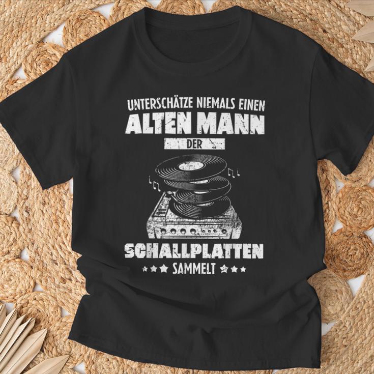 Underschätze Niemal Einen Record T-Shirt Geschenke für alte Männer