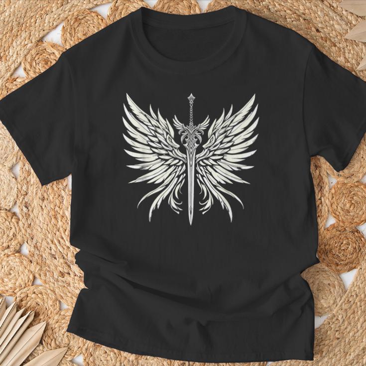 Valkyrie Swordalhalla T-Shirt Geschenke für alte Männer