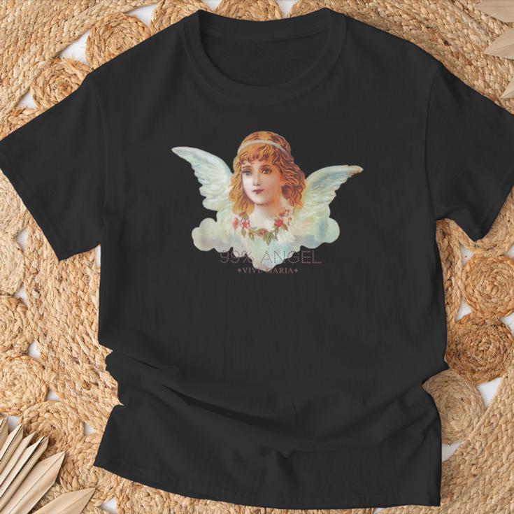 Vive Maria Forbidden Couture Angel T-Shirt Geschenke für alte Männer