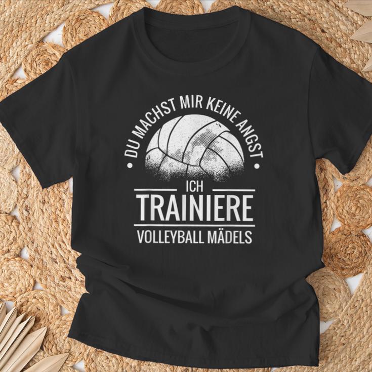 Volleyball Trainer T-Shirt Geschenke für alte Männer