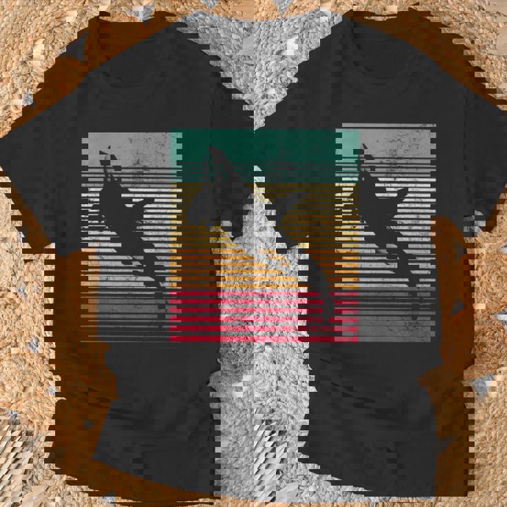 Whale Orca Retro Hombres Es Novedadintage Camiseta unisex Regalos para ancianos