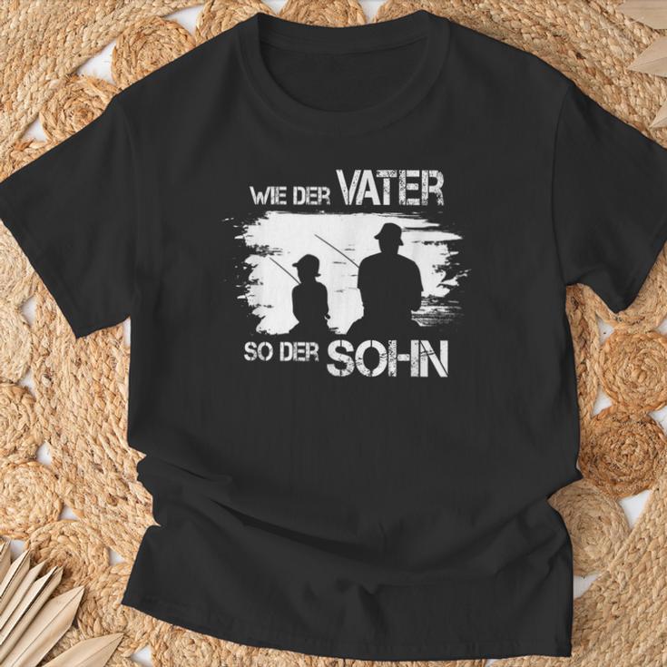 Wie Der Fater So Der Son T-Shirt Geschenke für alte Männer