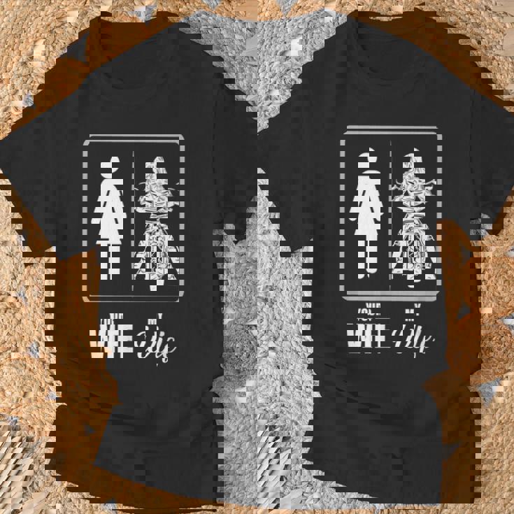 Your Wife My Wife Biker Wife Valentine T-Shirt Gifts for Old Men Your Wife My Wife Biker Wife Valentine T-Shirt Gifts for Old Men