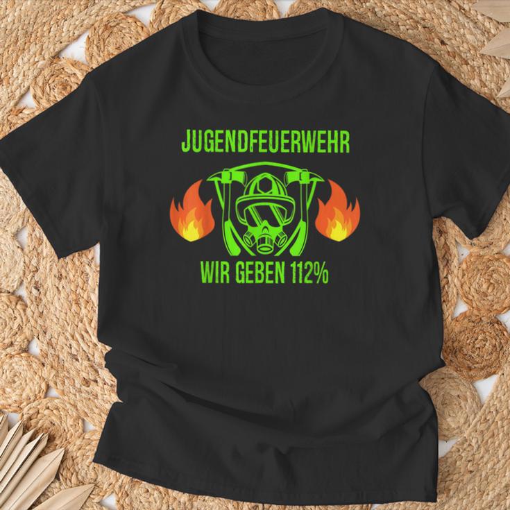 Wir Geben 112 Jugendfeuerwehr T-Shirt Geschenke für alte Männer