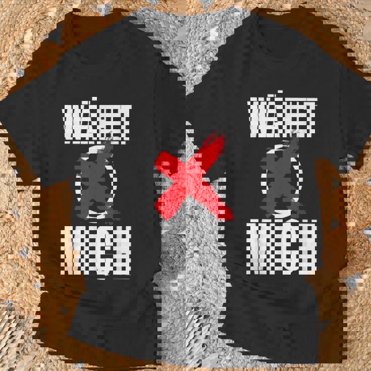 Witziger – Wählt Mich Spruch Wahlen Politik T-Shirt Geschenke für alte Männer