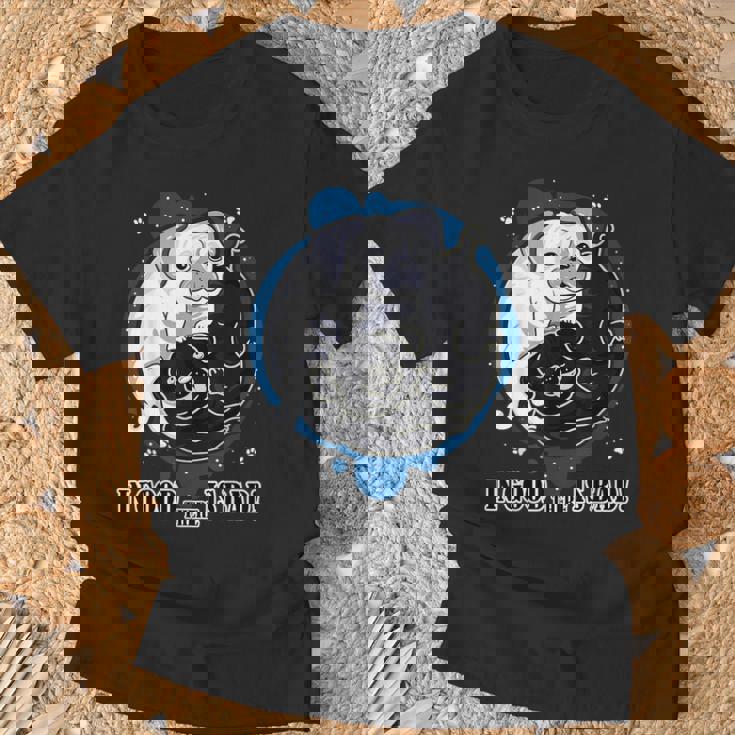 Ying Yang En Bon Il Y A Un Mauvais Carlin T-Shirt Cadeaux pour les vieillards