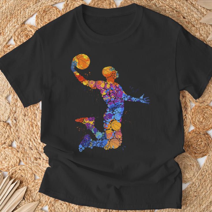 Young Basketball Graphic Player T-Shirt Geschenke für alte Männer