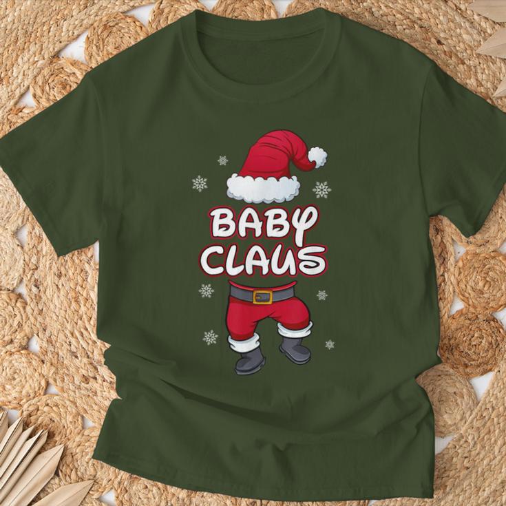 Baby Claus Christmas Family Partner Look Santa Claus T-Shirt Geschenke für alte Männer