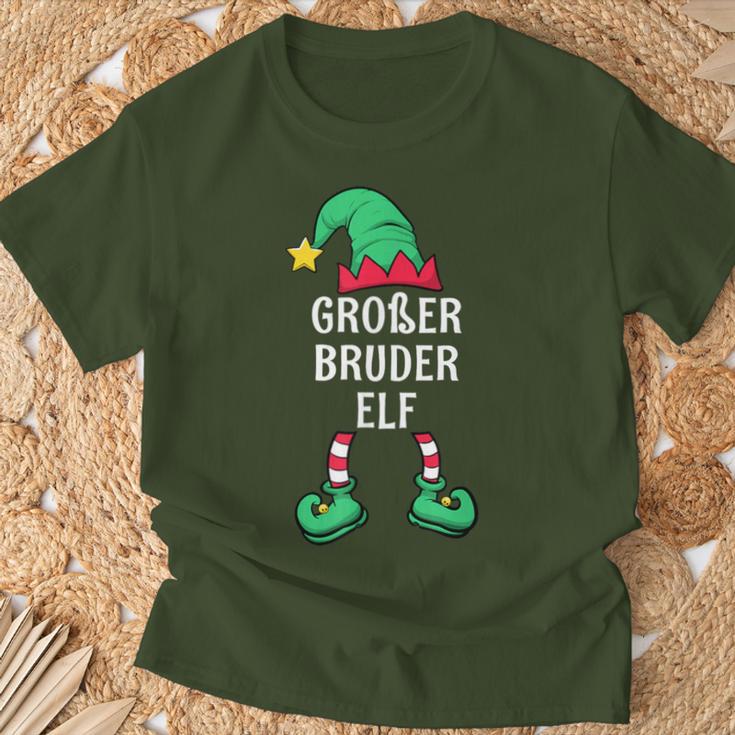 Big Brother Elf Partner Look Family Outfit Christmas T-Shirt Geschenke für alte Männer