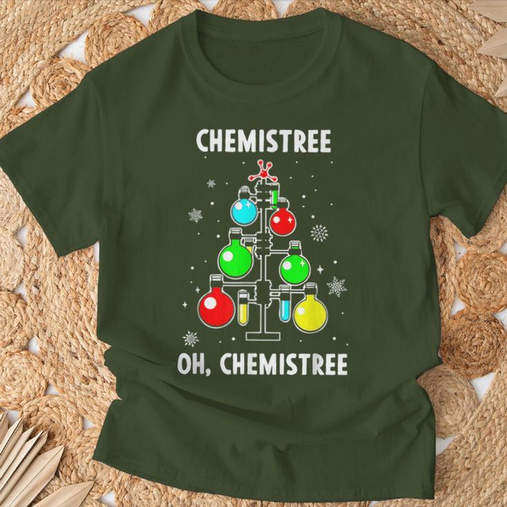 Chemistree Oh Chemistree Science Christmas Chemistry T-Shirt Geschenke für alte Männer