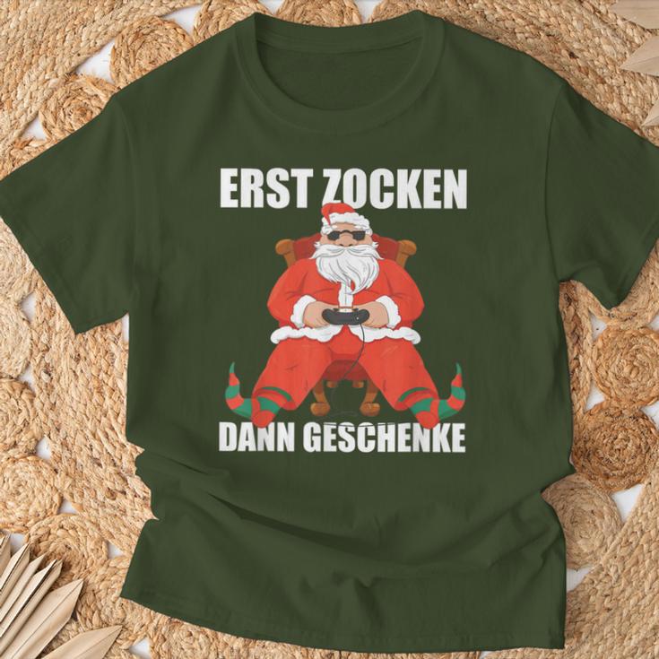 Christmas And Gaming T-Shirt Geschenke für alte Männer