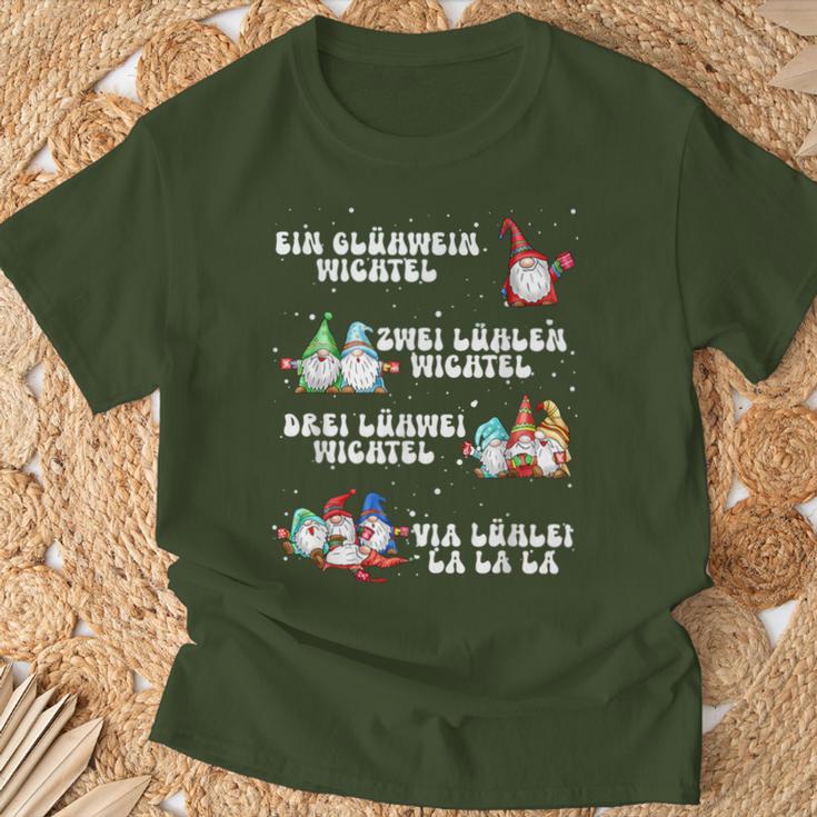 Christmas One Glowing Wine Wiggle Two Glühwin T-Shirt Geschenke für alte Männer