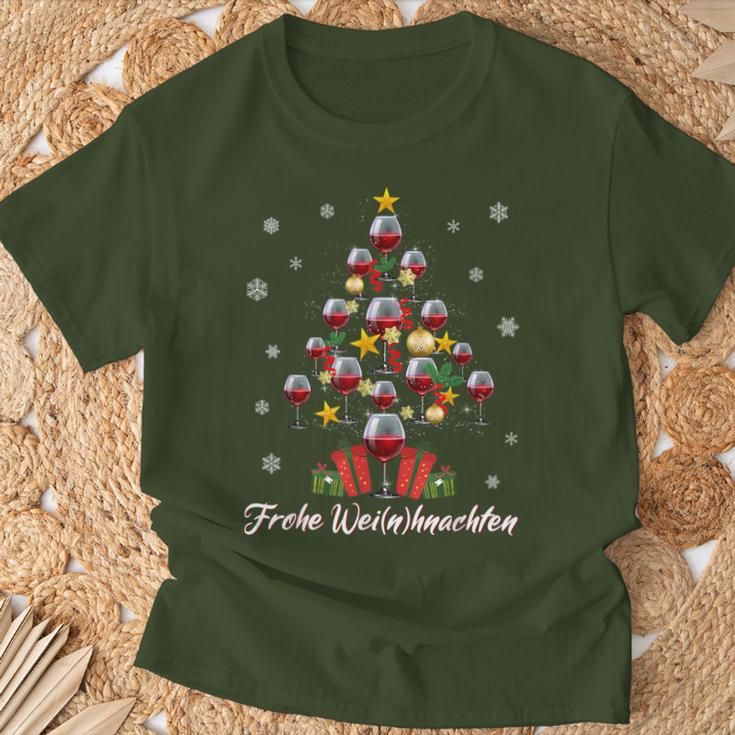 Christmas Outfit Women's Christmas Wine Christmas T-Shirt Geschenke für alte Männer