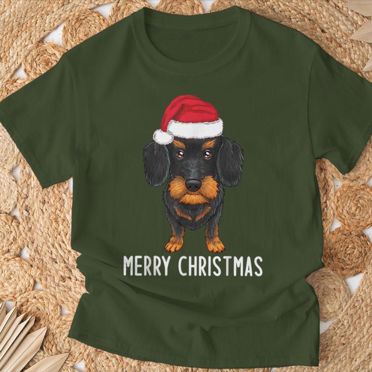 Dachshund Christmas Jumper Merry Christmas Dachshund Christmas T-Shirt Geschenke für alte Männer