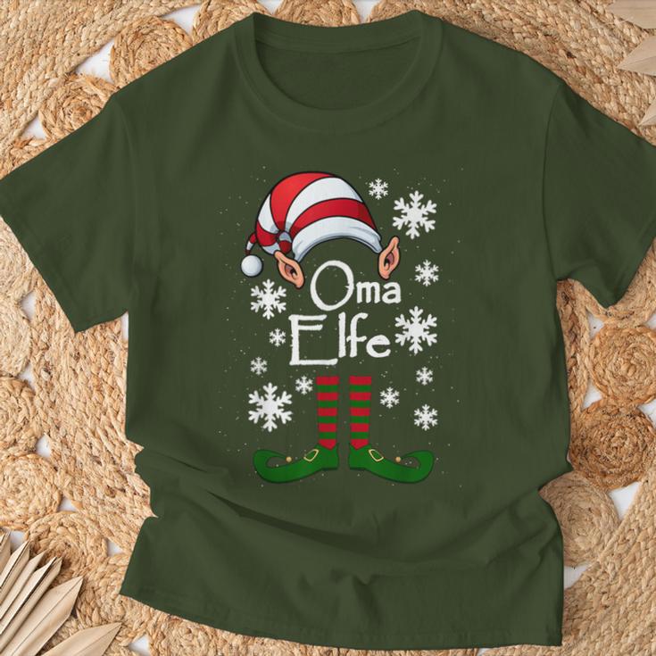 Elf Grandma Grandmother Elf Christmas Ugly Christmas T-Shirt Geschenke für alte Männer