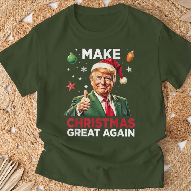 Christmas Pyjamas Make Christmas Great Again T-Shirt Geschenke für alte Männer